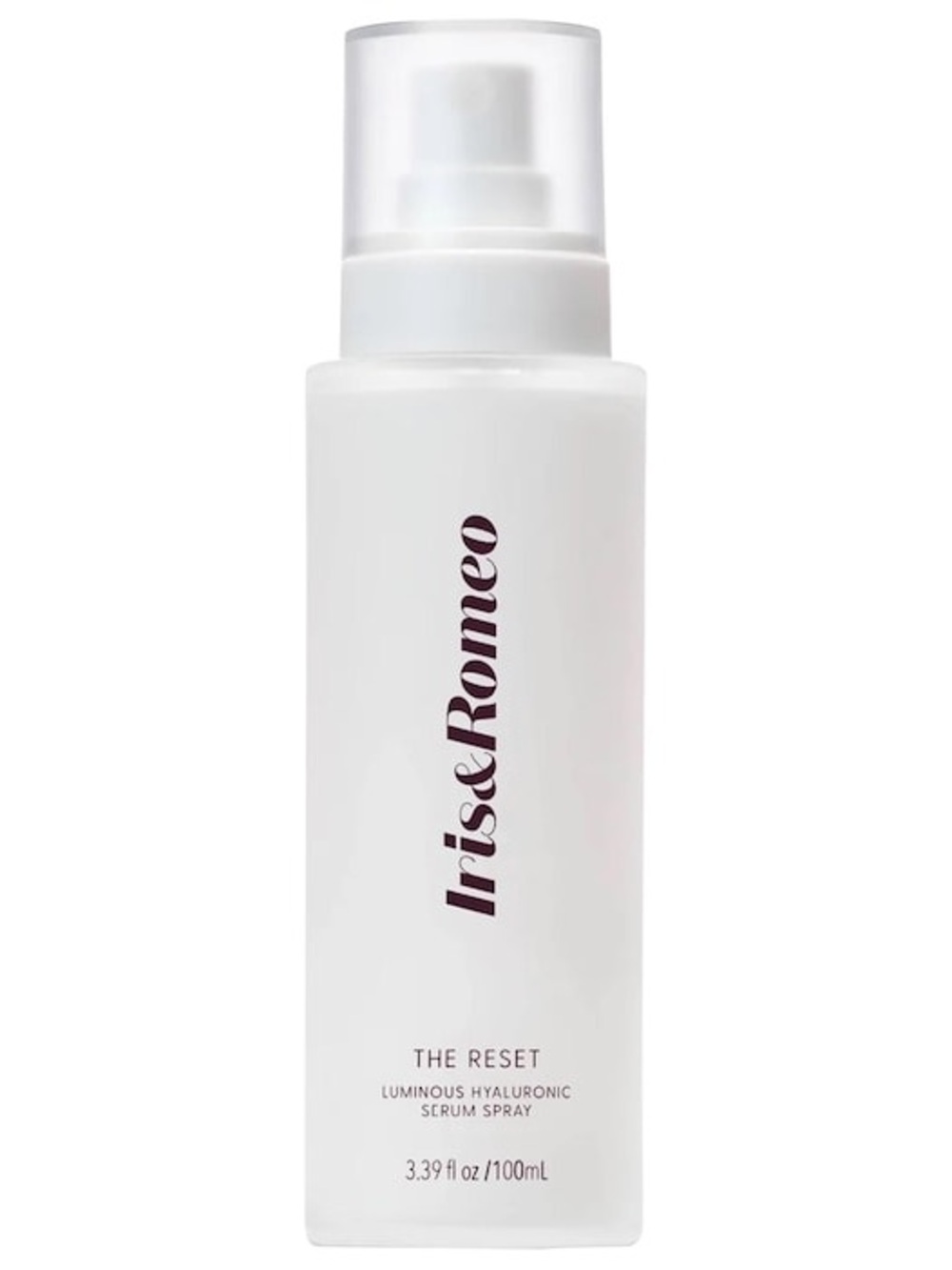 Iris & Romeo The Reset Luminous Hyaluronic Serum Spray NEW NIB